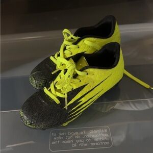 Kids Black and Yellow Sports Shoes